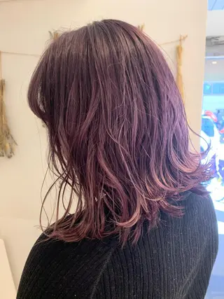 ショート カラー 学割 悟 韓国風艶髪縮毛矯正のヘアスタイル