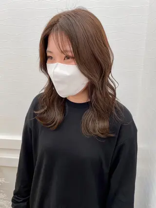 ミディアム カラー Mintleaf 💛MAYUKOのヘアスタイル