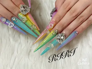 ネイル riri オーナーのネイルデザイン