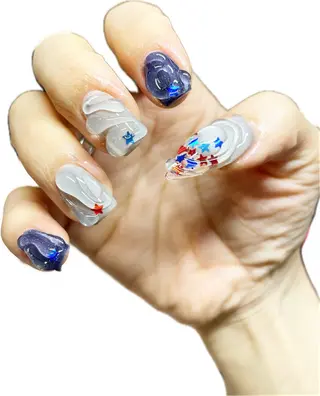 ネイル posa nail モエミのネイルデザイン