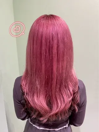 ロング カラー 横浜/デザインカラー 個性派ヘアメ/まこのヘアスタイル