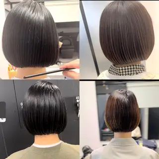 ショート ショートヘア、ボブ こやさん　コヤマのヘアスタイル
