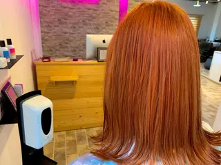 ミディアム カラー 吉田 聡一のヘアスタイル