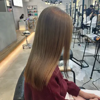 ロング カラー メンズパーマ/ メッシュ📍ユリのヘアスタイル