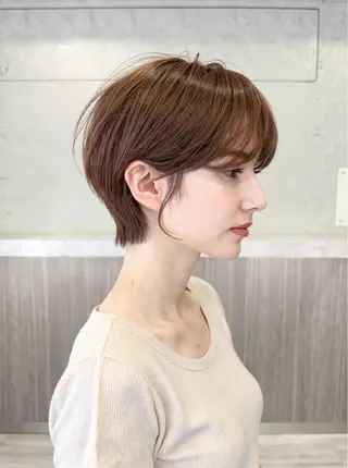 ショート 似合わせ／ショート 菊田のヘアスタイル