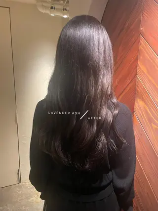 ロング カラー ⌇🌹透明感カラー 🌹ᴍᴇɢᴜᴍɪ ⌇のヘアスタイル