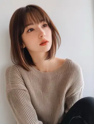ショート natsumi🍀艶 カラー/美髪縮毛のヘアスタイル
