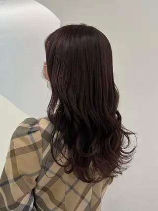 ロング カラー 韓国ヘア☁️ mitsukiのヘアスタイル