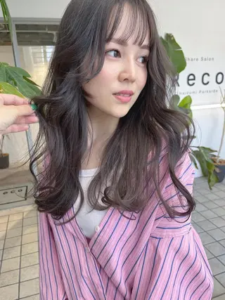 ロング カラー plumu. ♡【プリュム】のヘアスタイル