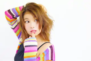 ミディアム 松木 信也のヘアスタイル