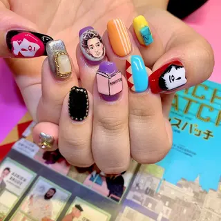 ネイル 3Dアートネイル💗 都築レナのネイルデザイン