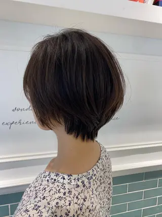 ショート 髪質改善レイヤー/ ボブたんの翔太のヘアスタイル
