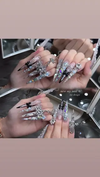 ネイル 加納 莉音のネイルデザイン