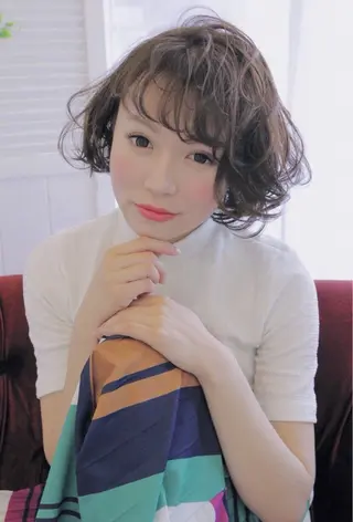 ショート 松野 奈月のヘアスタイル