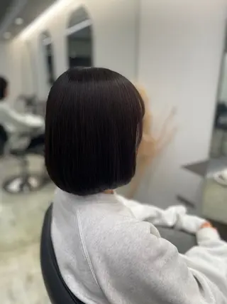 ミディアム 🤍ショートボブ 🤍NANAMI🤍のヘアスタイル