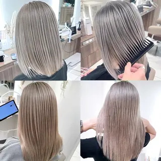 カラー 大宮ブリーチ×髪質 改善カラー/Meguのヘアスタイル
