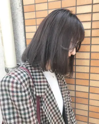 ミディアム カラー ヘアアレンジ 縮毛矯正 髪質改善寺坂雄飛💐のヘアスタイル