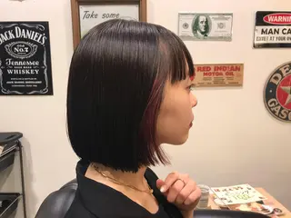 ミディアム 時久 葵のヘアスタイル