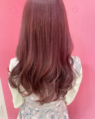 セミロング カラー 新宿駅近♡個室 ♡関口三都季🌜のヘアスタイル