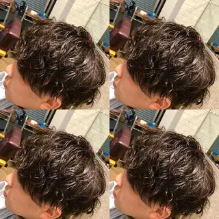 パーマ メンズ 神山 大樹✂︎宇都宮江曽島のヘアスタイル