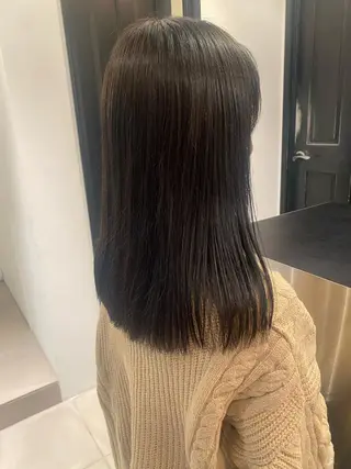 セミロング カラー riria/ボブ /透明感カラー🎀のヘアスタイル