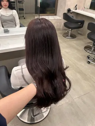 カラー 透明感ベージュ🤎 ナチュラルレイヤーのヘアスタイル