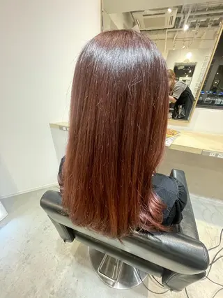 ロング カラー レイヤー♡ 石川優奈のヘアスタイル