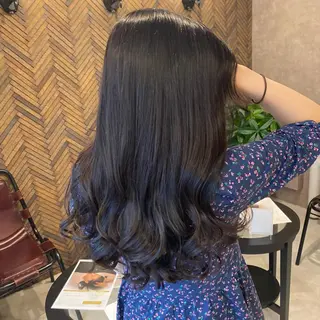 ロング カラー tocca 💜石田愛結💜のヘアスタイル