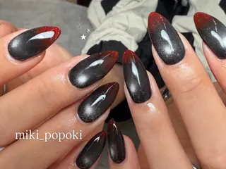 ネイル popo-nail所属・個性派/ちゅるん/ モチ好評◎|MIKIのネイルデザイン