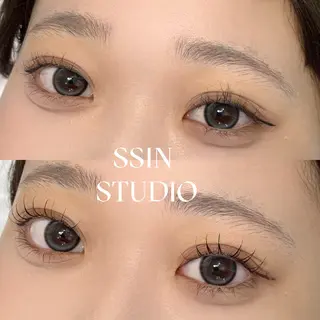 マツエク・マツパ SSIN　STUDIO岡山店所属・SSIN岡山｜ 眉まつ専門店🌸のマツエク・マツパデザイン