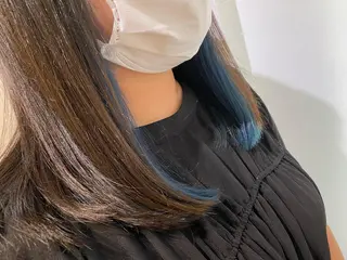 セミロング カラー IVY villa Suzu.のヘアスタイル