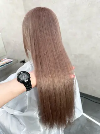 ロング カラー ヘアアレンジ JILL by charme所属・小山/透明感カラー/ レイヤー/中茎涼太のヘアスタイル