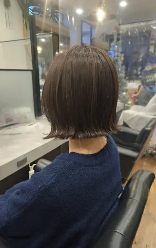 ミディアム カラー 関口 友菜のヘアスタイル