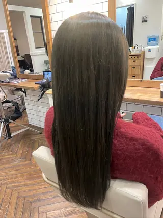 ロング 韓国レイヤー/透明感 カラー/Harukiのヘアスタイル