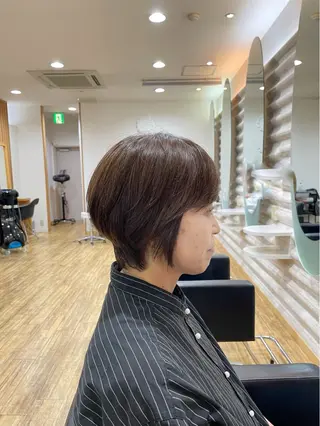 ショート カラー 脱白髪染め特化 ショート専門/阿部のヘアスタイル
