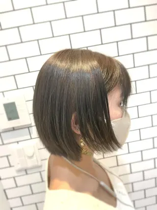 ミディアム カラー ✨ハイトーン✨ダブル カラー✨シバサキのヘアスタイル