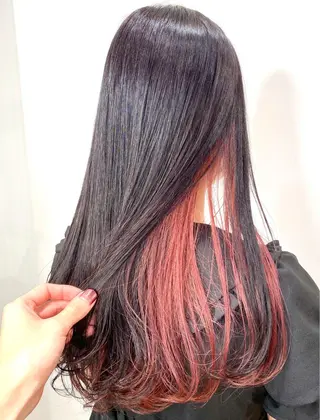 セミロング カラー 🌙HIZUKI🌙 ハイトーン 艶髪のヘアスタイル
