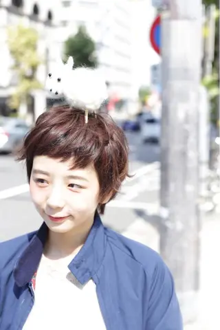 ショート three. kitahamaのヘアスタイル