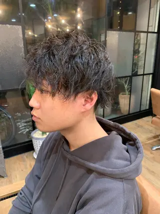 ショート パーマ SHIAN立川　及川 17時〜限定のヘアスタイル