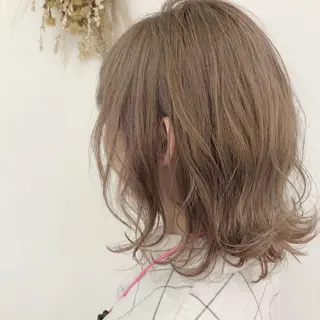 ミディアム カラー 【髪質改善】 梅田　聡のヘアスタイル