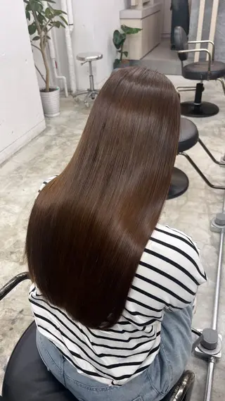 ロング カラー An 矯正モデル募集✨のヘアスタイル