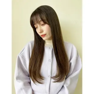 ロング 瀧上 菜津美のヘアスタイル
