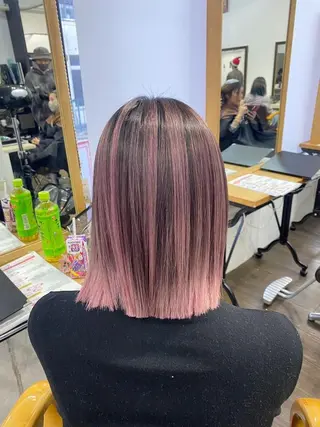 カラー Daisy🎀透け感 カラー🎀JUNAのヘアスタイル