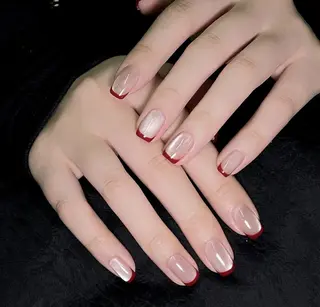 ネイル By moonネイル 🌷ワンホン/韓国風のネイルデザイン