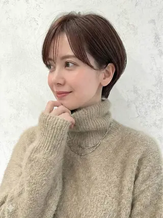 ショート 脱白髪染め専門店HAKUA PLUS白髪ぼかし町田2号店所属・カットモデル募集中！ 大月竜斗のヘアスタイル