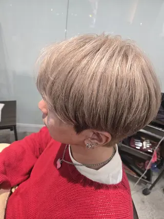 ショート メンズ カラー 🫧高濃度水素カラー ✂️鈴木 直人のヘアスタイル
