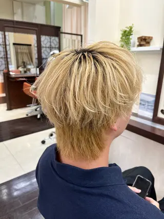 ショート カラー メンズ 🧊メンズ特化🧊 高木航希のヘアスタイル