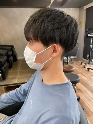 ショート メンズ 大人可愛いレイヤー 大田のヘアスタイル