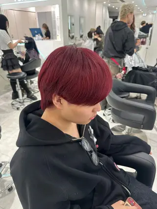 ショート カラー メンズ 🐺韓国風メンズ特化 あさひ🐺のヘアスタイル