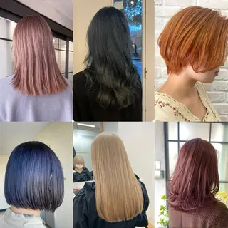 カラー 海外ヘア／レイヤー カットNatsuのヘアスタイル